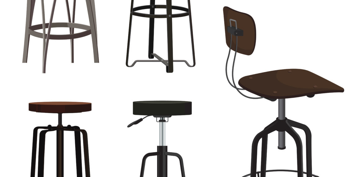 Interior of the bar stool