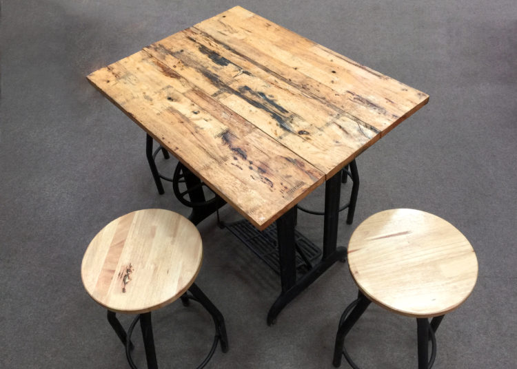 Kitchen wooden stools