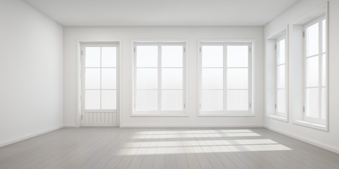 Big windows in the empty space