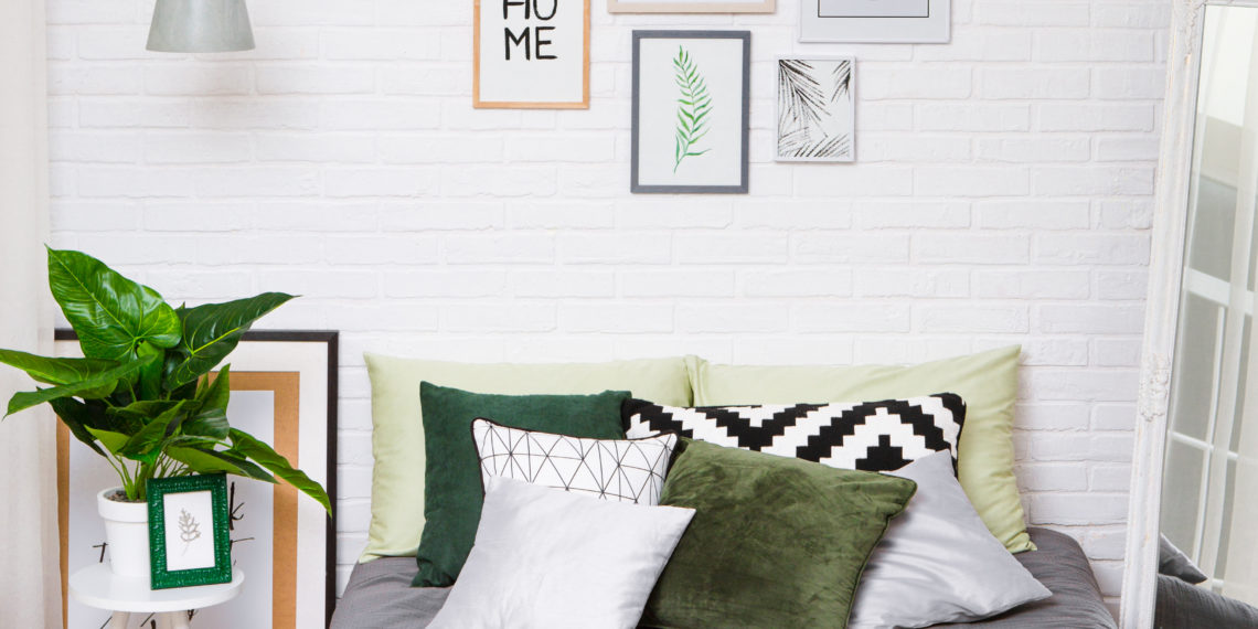 bedroom interior house bed style mirror vertical