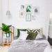 bedroom interior house bed style mirror vertical