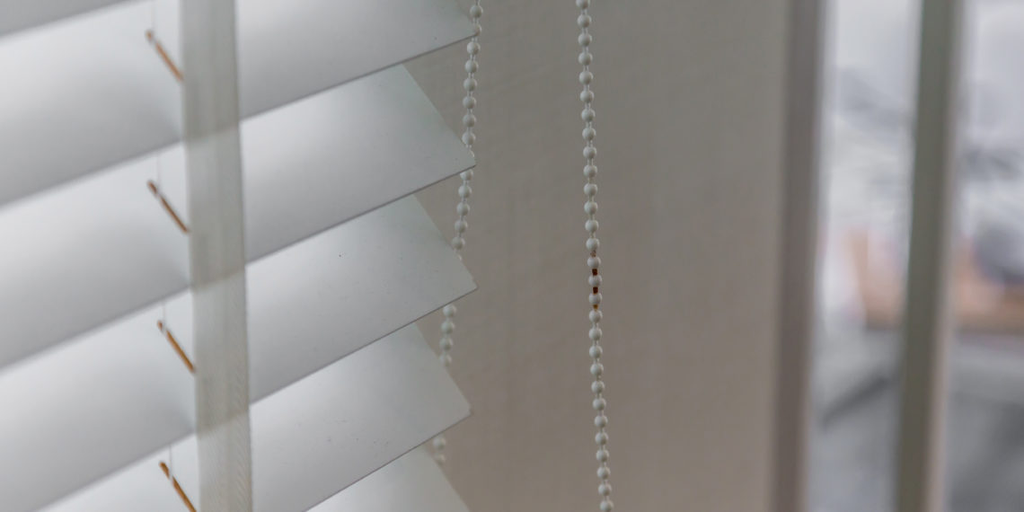 CLOSED UP BLIND WINDOW INTERIOR DETAIL CONCEPT