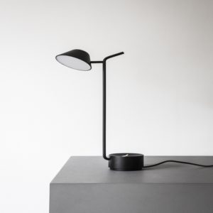 Modern black lamp