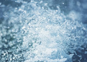 abstract background of water splash