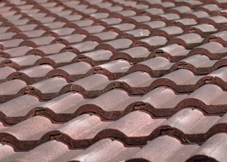 Roof tiles texture abstract background.Old roof tiles texture abstract background.