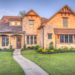 Beautiful house in the summer