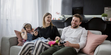 Technological gadgets at home