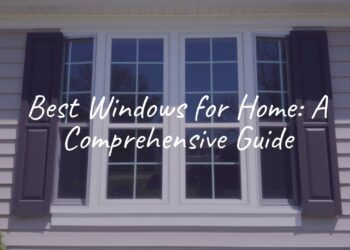 Modern double-hung windows with energy-efficient glass, installed in a suburban home exterior, sunny day, realistic.
